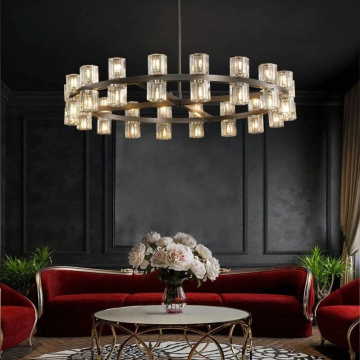 Arcachon Round Chandelier 48"