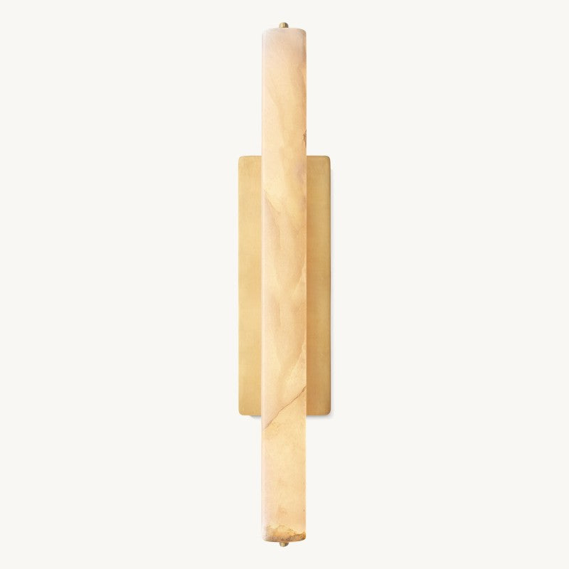 Audon Alabaster Single Sconce
