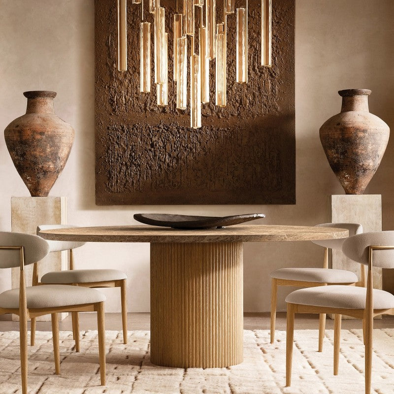 Audon Round Chandelier 56"-MEET LIGHTING