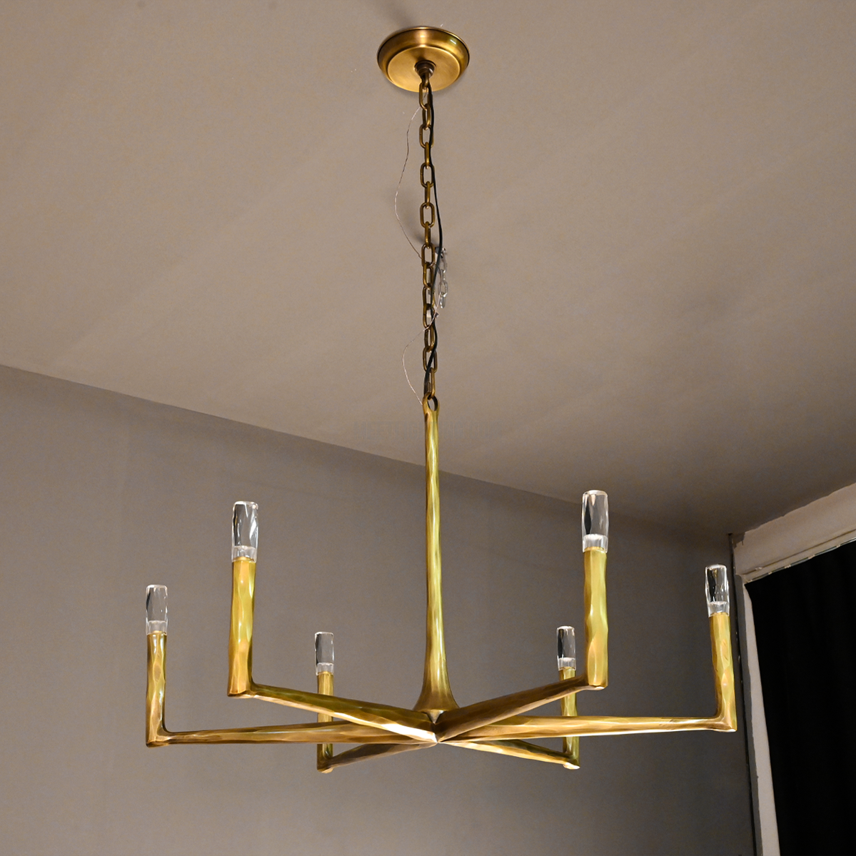 Thaddeus Forged Round Chandelier 36" 48” 60” 72”-MEET LIGHTING