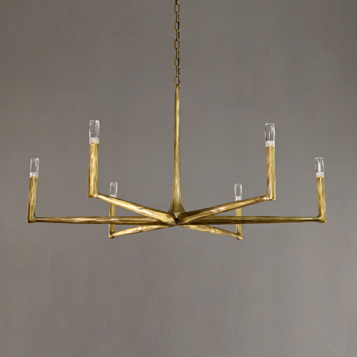 Thaddeus Forged Round Chandelier 36" 48” 60” 72”-MEET LIGHTING