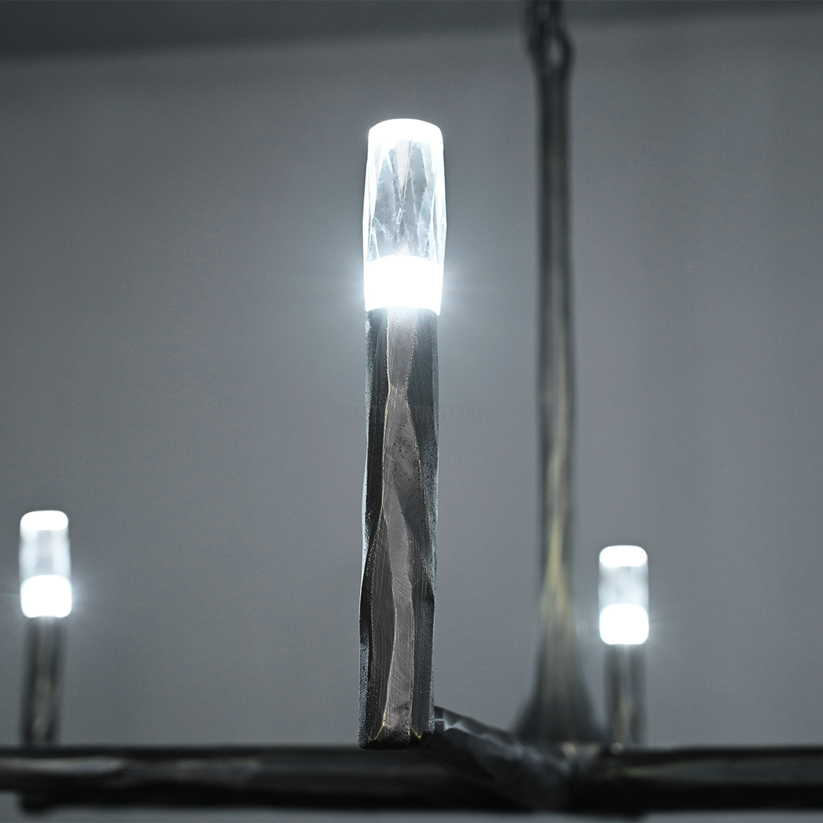 Thaddeus Forged Round Chandelier 36" 48” 60” 72”-MEET LIGHTING
