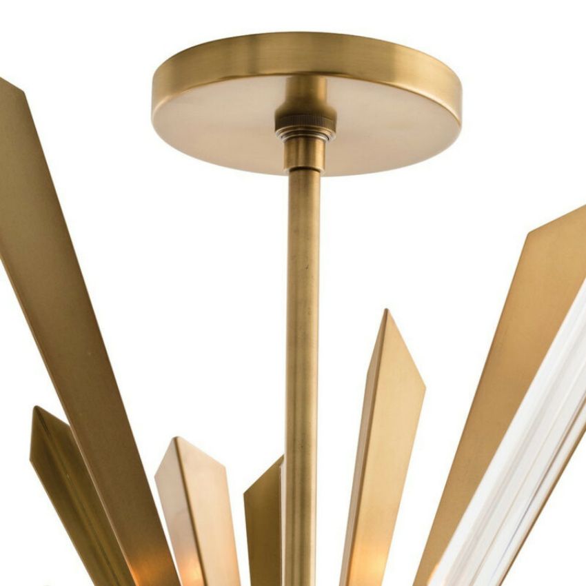Axel Crystal Sputnik Chandelier-MEET LIGHTING