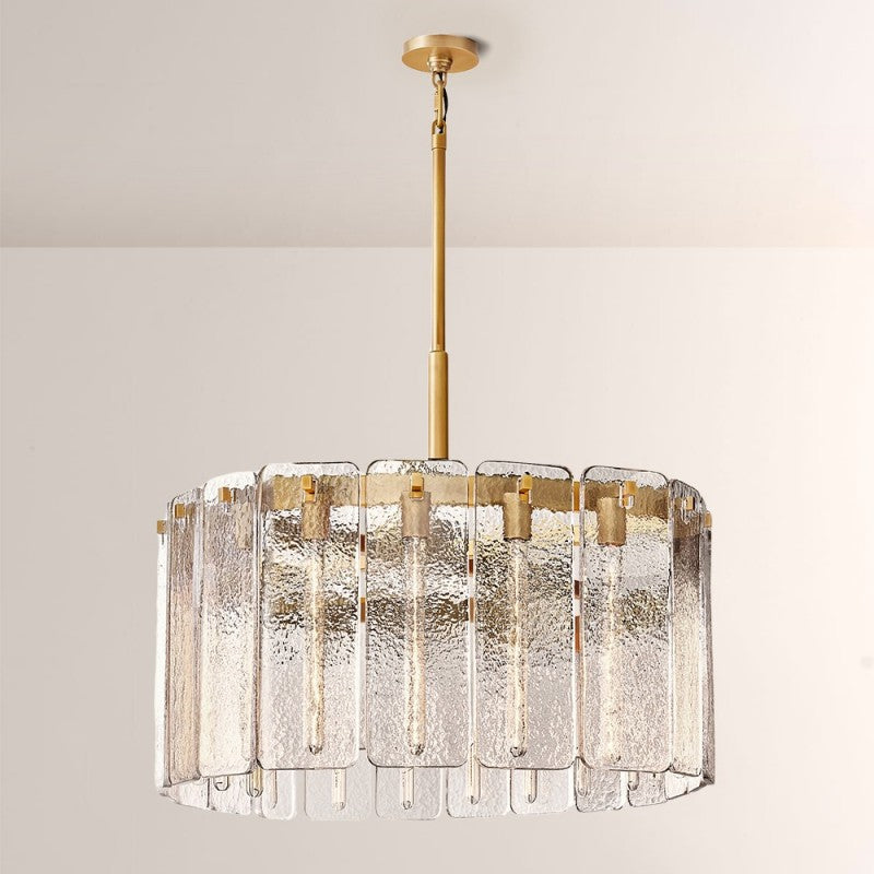 Camette Glass Round Chandelier 36"D