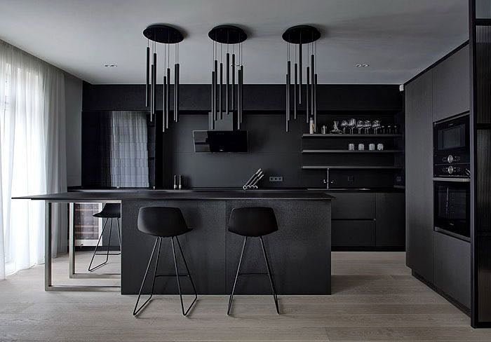 Bellini Round Metal Tubular Pendant Light Chandelier-MEET LIGHTING