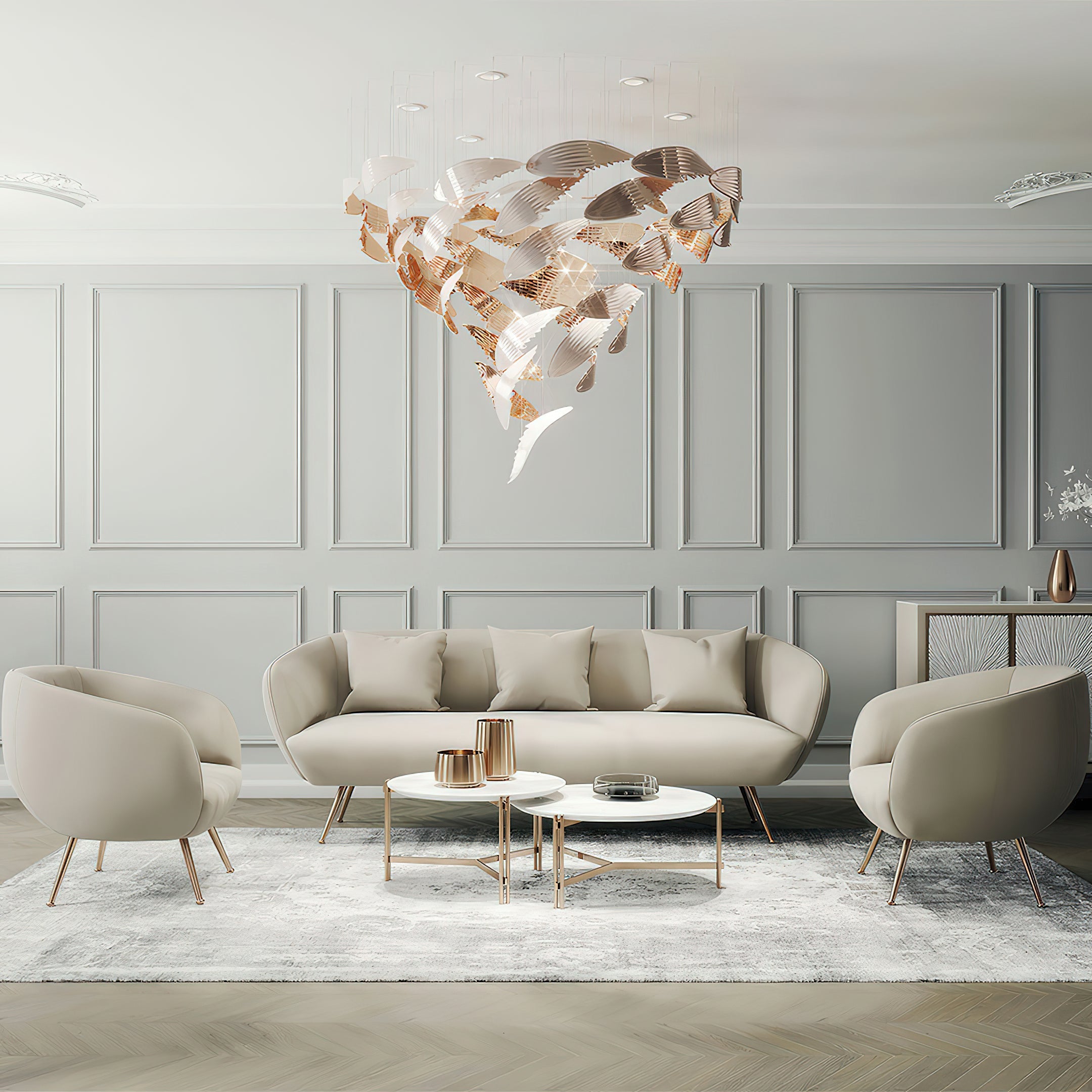 Bennett Chandelier-MEET LIGHTING