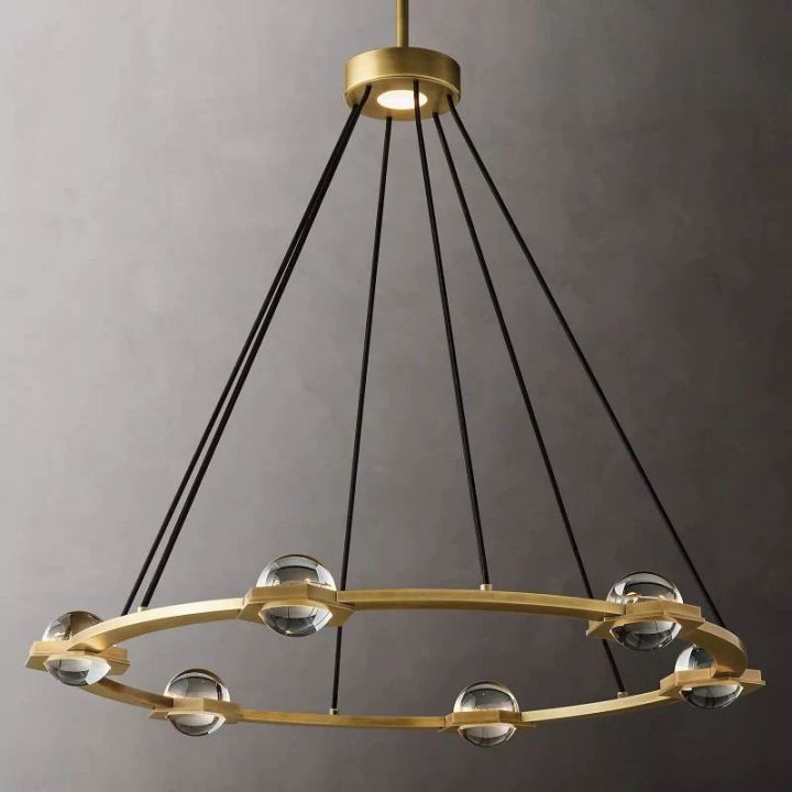 Eclatant Round Chandelier 36"