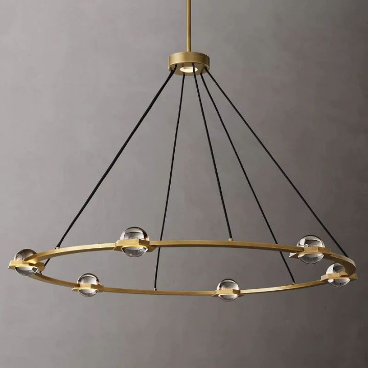 Eclatant Round Chandelier 48"