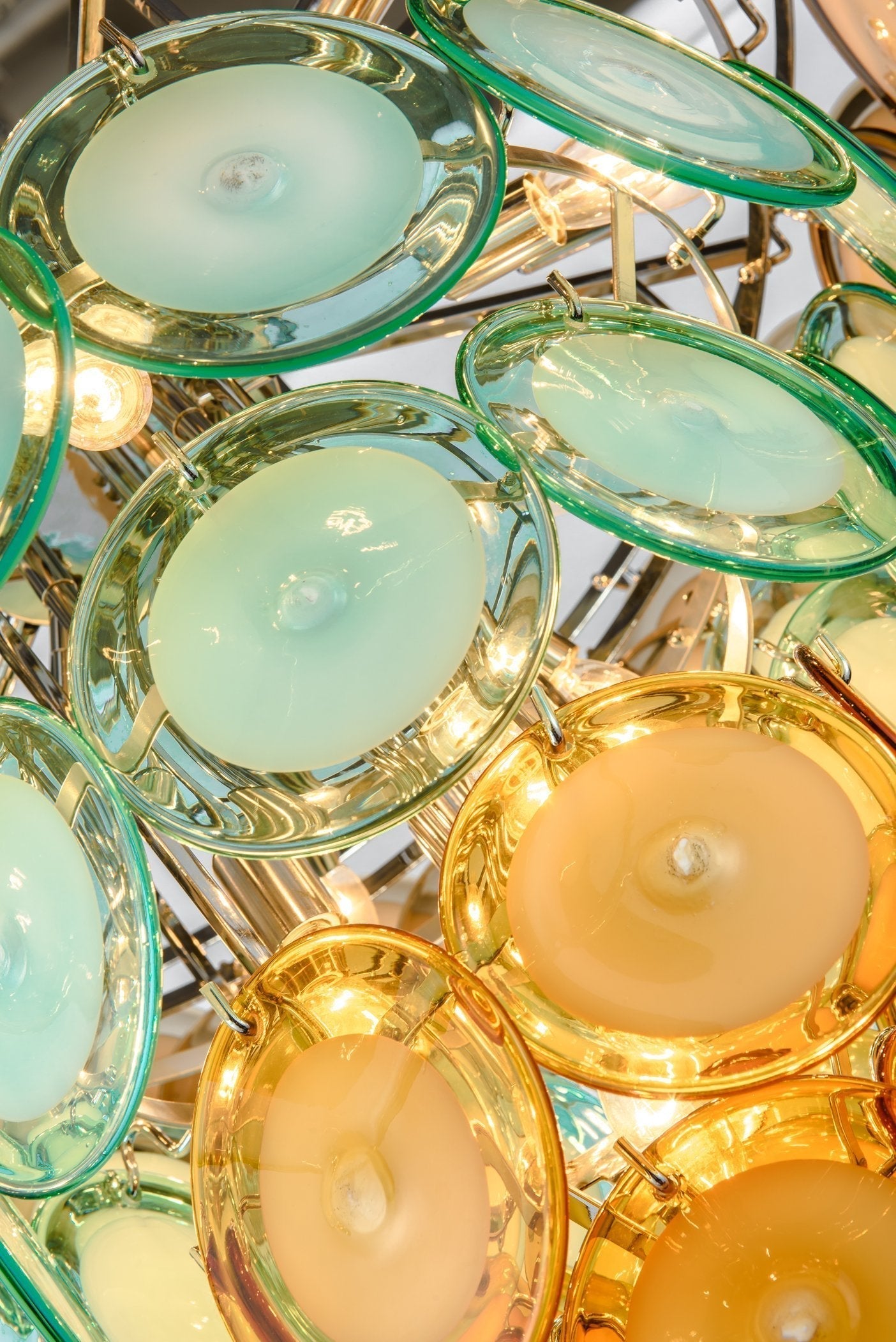 Bettina Round Chandelier-MEET LIGHTING