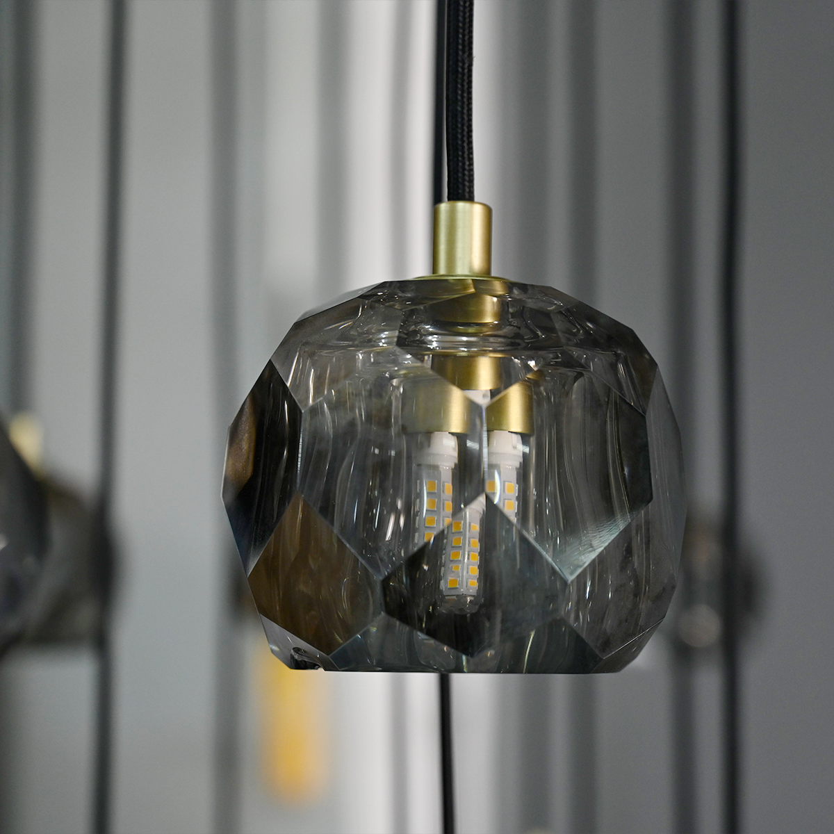 Boule Crystal Round Cluster Chandelier 30"-MEET LIGHTING