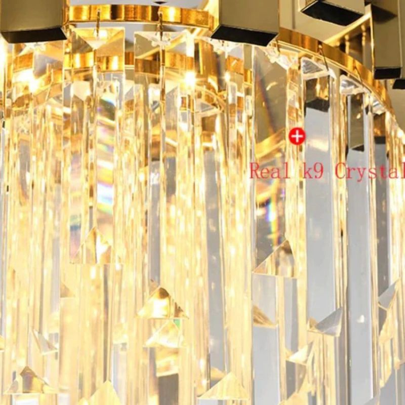 Bourbons Antoine Crystal Round Chandelier-MEET LIGHTING