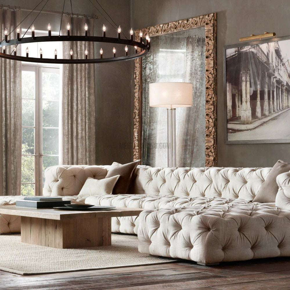 Camino Vintage Filament Round Chandelier-MEET LIGHTING