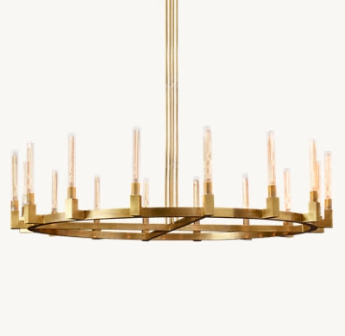 Cannel Round Chandelier 60"-MEET LIGHTING