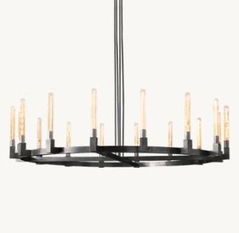 Cannel Round Chandelier 60"-MEET LIGHTING