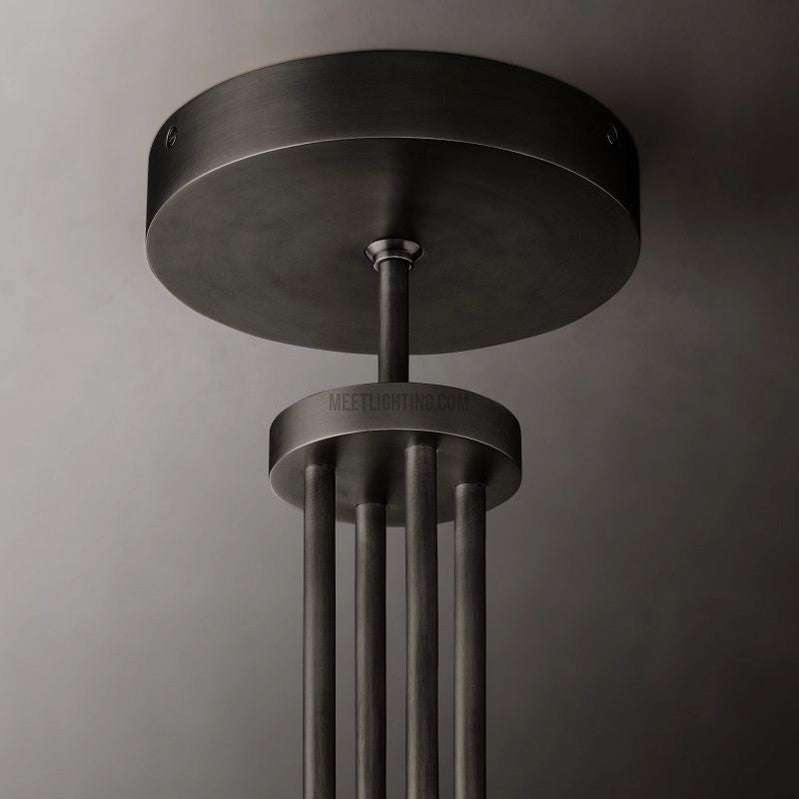 Cannele Round Chandelier 36"-MEET LIGHTING
