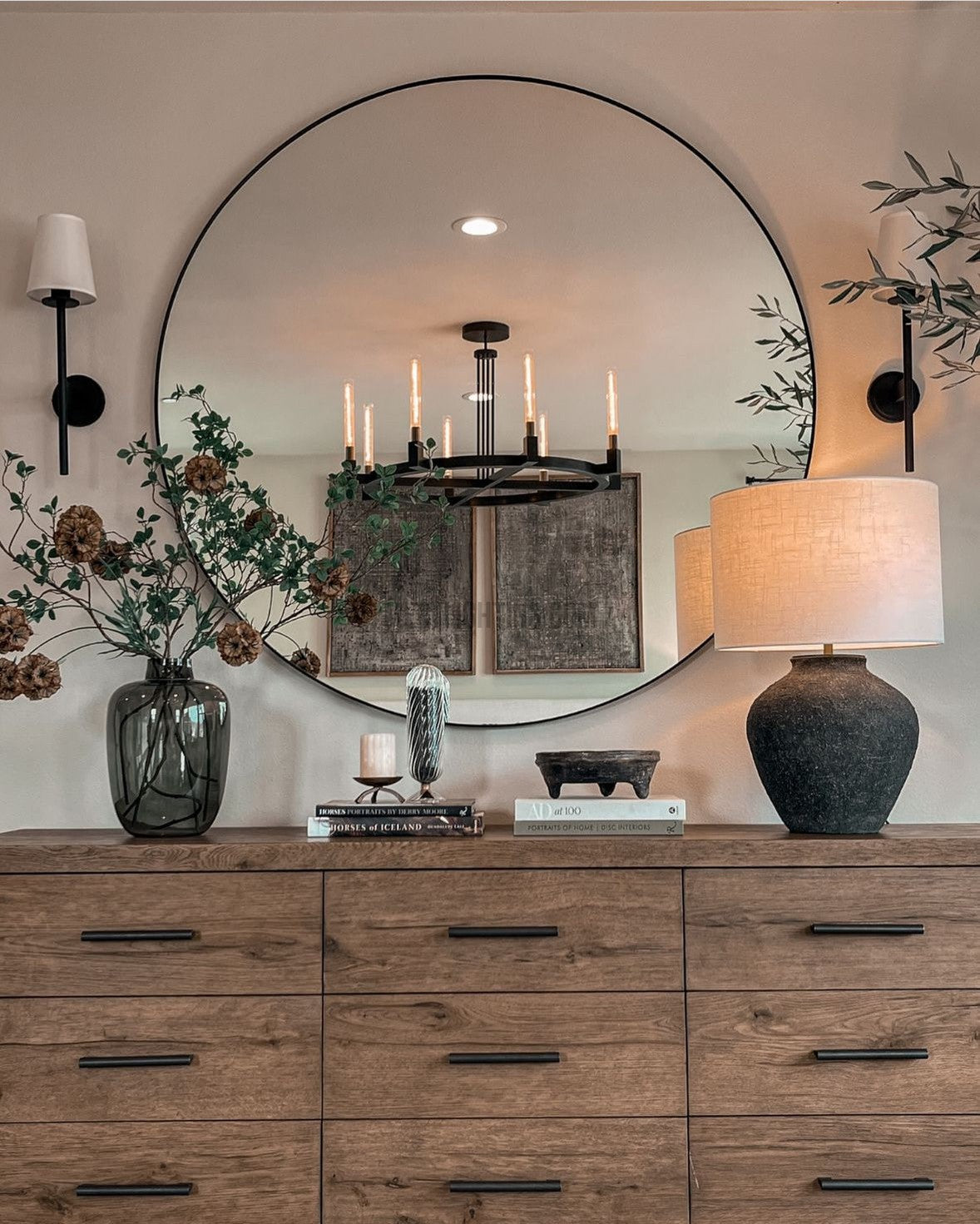 Cannele Round Chandelier 48"-MEET LIGHTING
