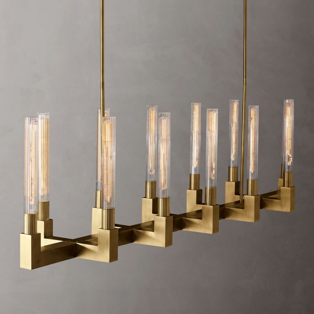 Cannel Linear Chandelier-MEET LIGHTING