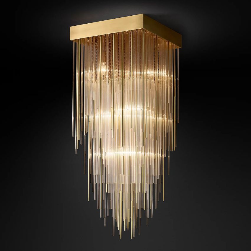 Casocada Square Chandelier 20"