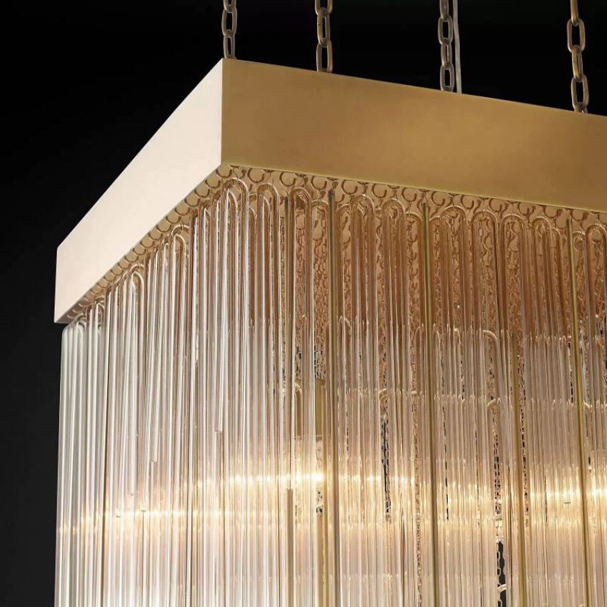 Casocada Square Chandelier 30"