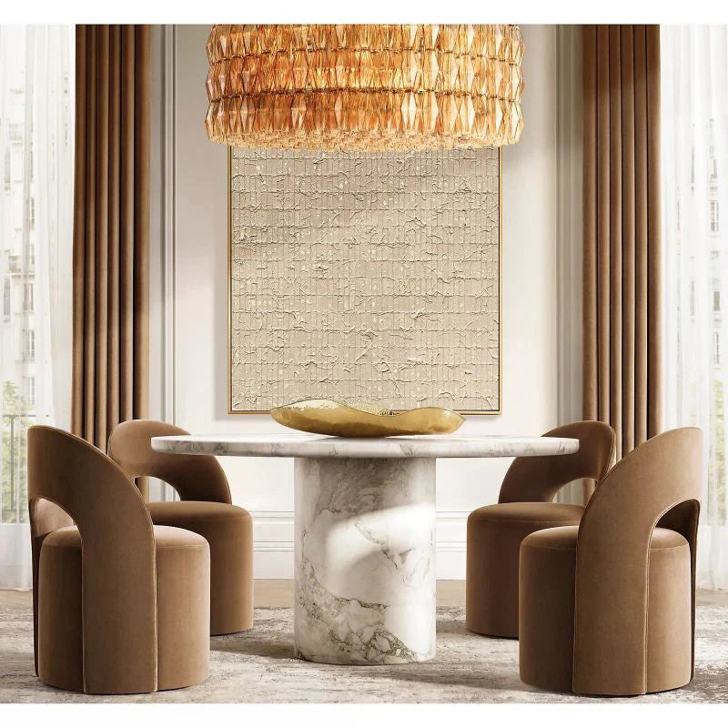 Chiaray Glass Round Chandelier 37"