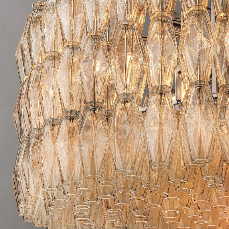 Chiaray Glass Round Chandelier 47"