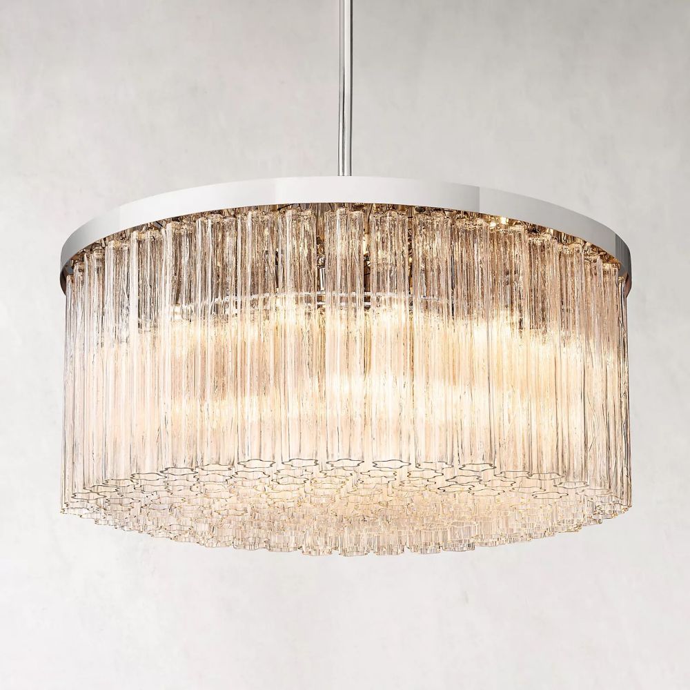 Chelo Round Chandelier-MEET LIGHTING