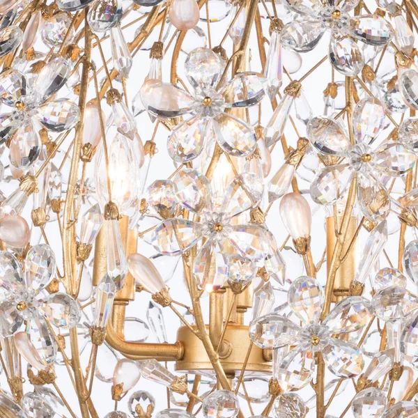 Cherish 6 Lights Spherical Chandelier 20"D-MEET LIGHTING