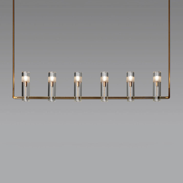Cono Linear Chandelier for Dining Room-MEET LIGHTING