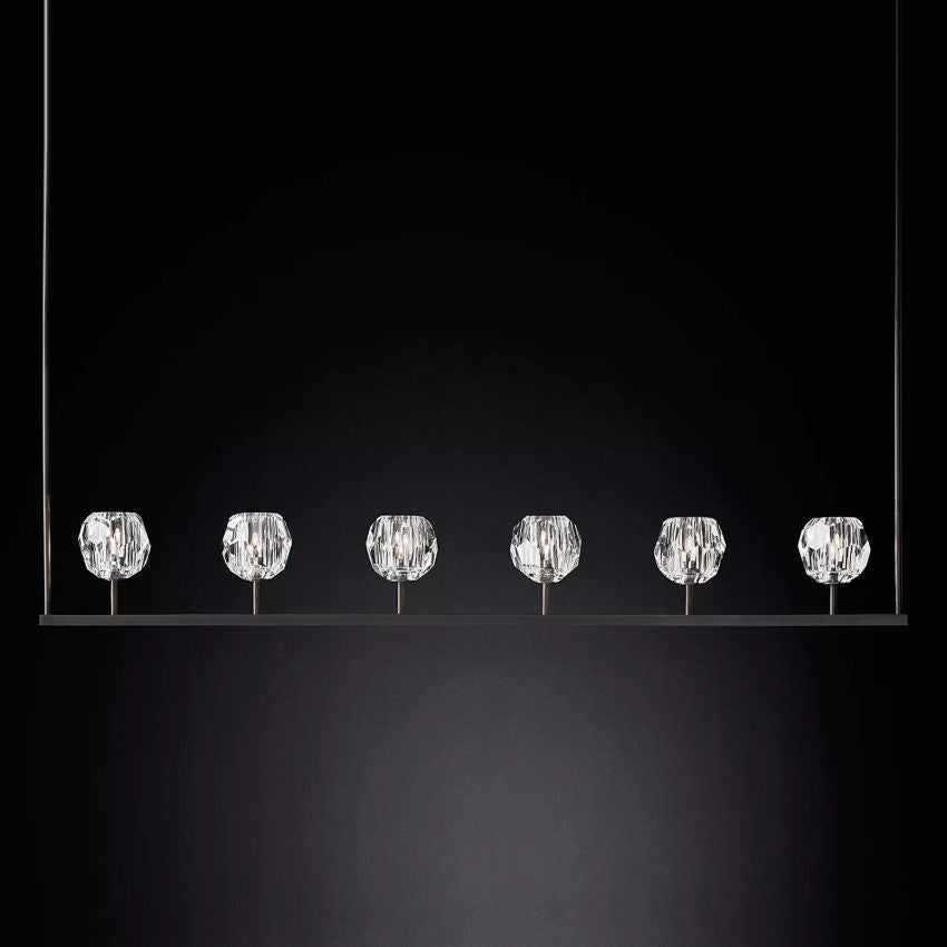 Boule Linear Chandelier-MEET LIGHTING