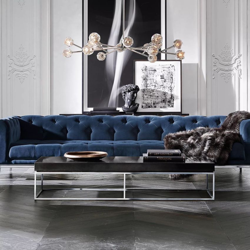 Boule Round Chandelier-MEET LIGHTING