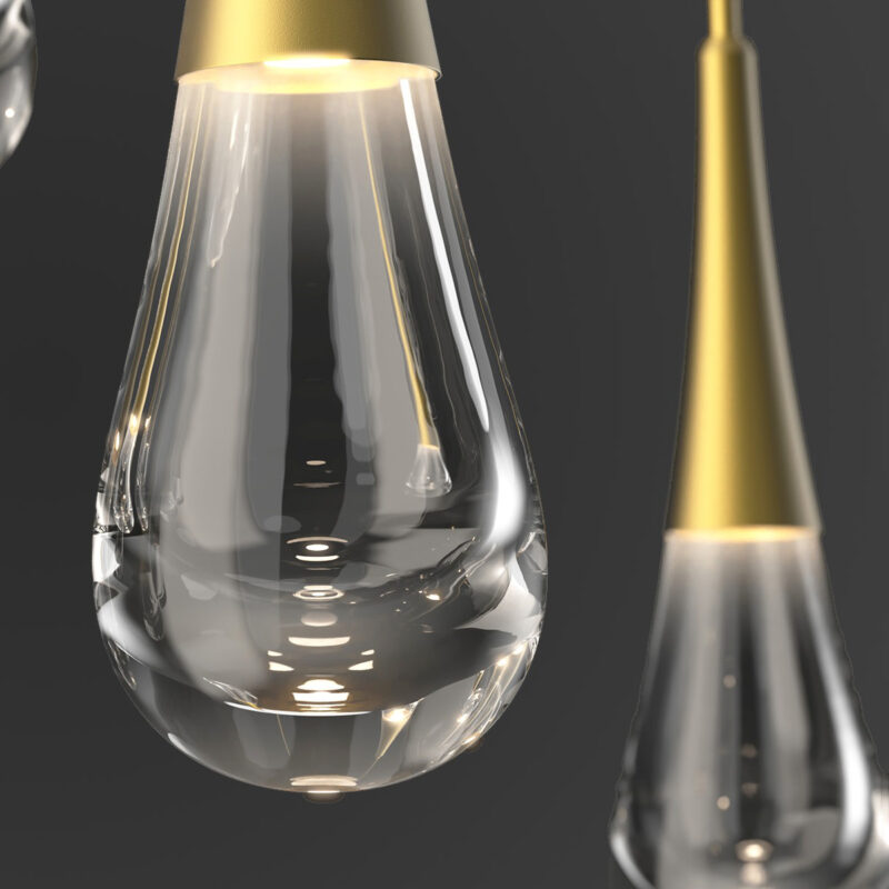 Dolores Linear Chandelier-MEET LIGHTING