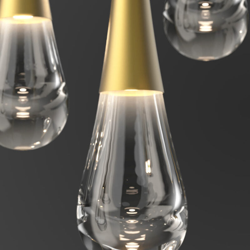 Dolores Linear Chandelier-MEET LIGHTING
