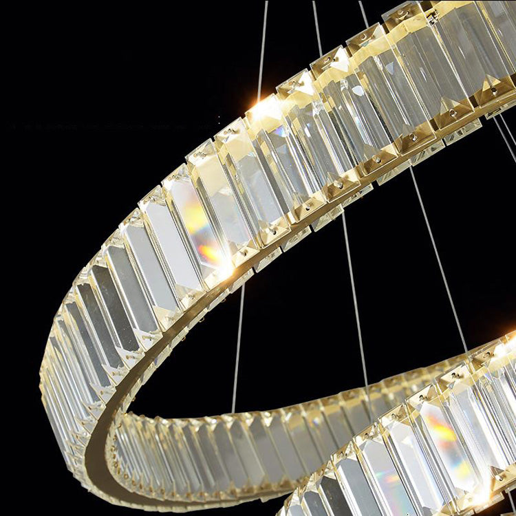 Doro Crystal Round Chandelier-MEET LIGHTING