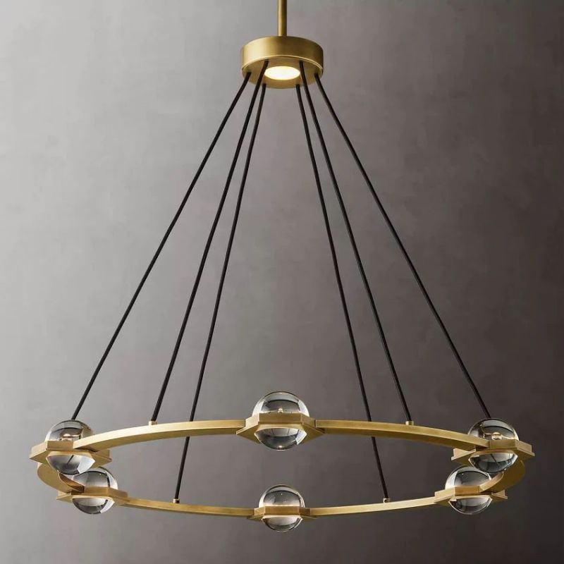 Eclatant Round Chandelier 36"-MEET LIGHTING
