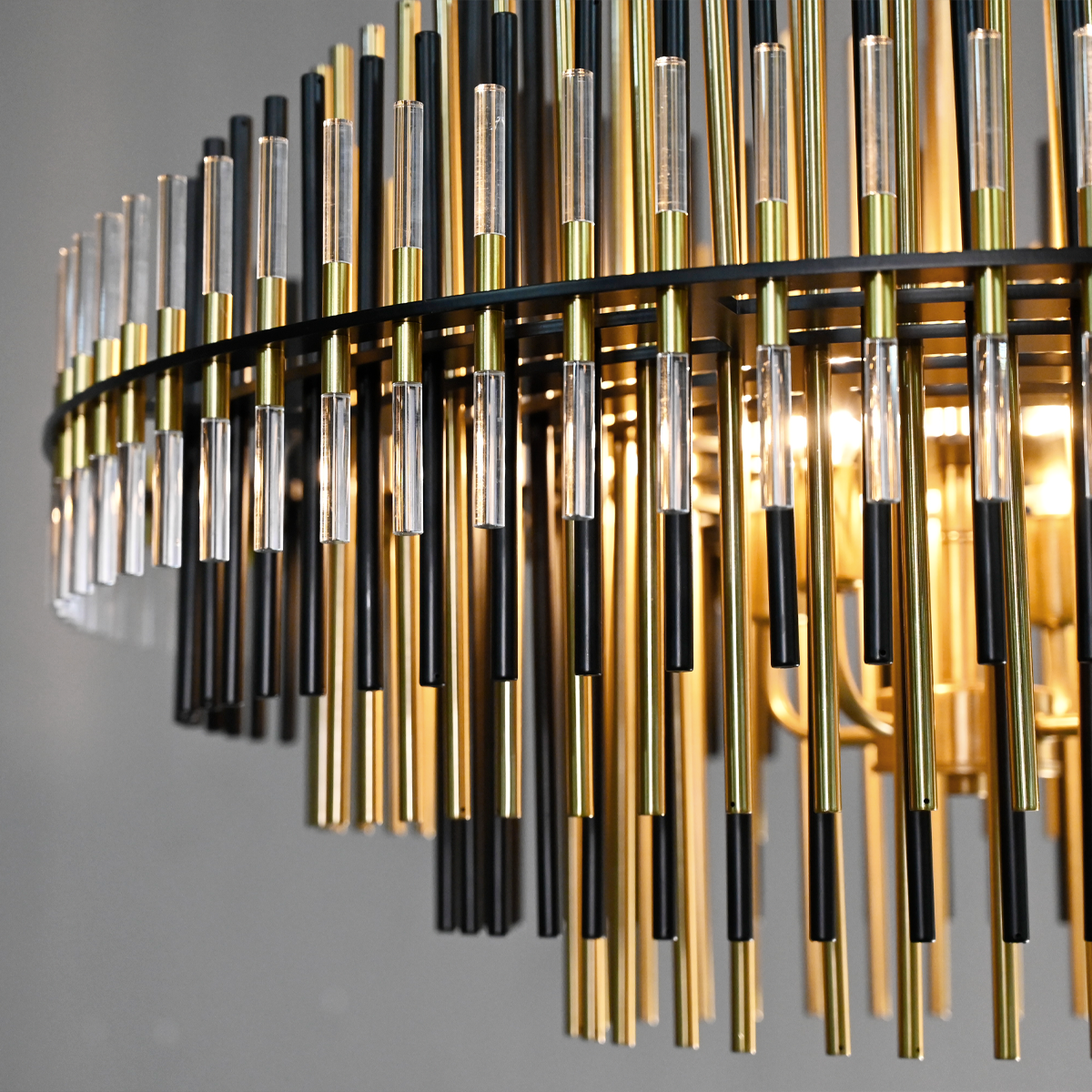 Emily Industrial Wind Round Chandelier 24" 32" 42"-MEET LIGHTING