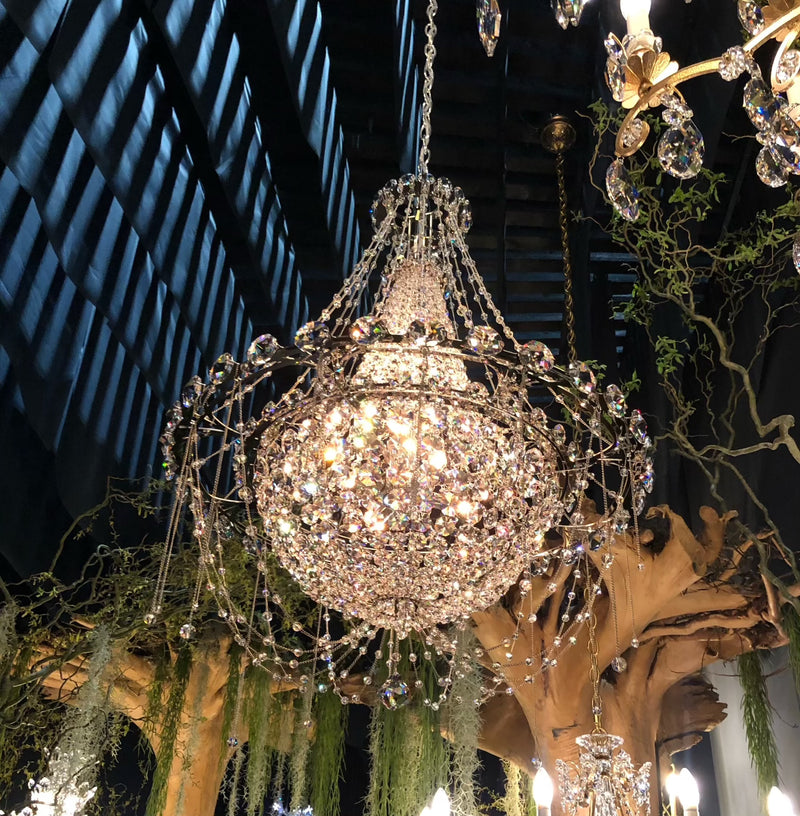 Empire Crystal Chandelier 22“/40“/52”-MEET LIGHTING