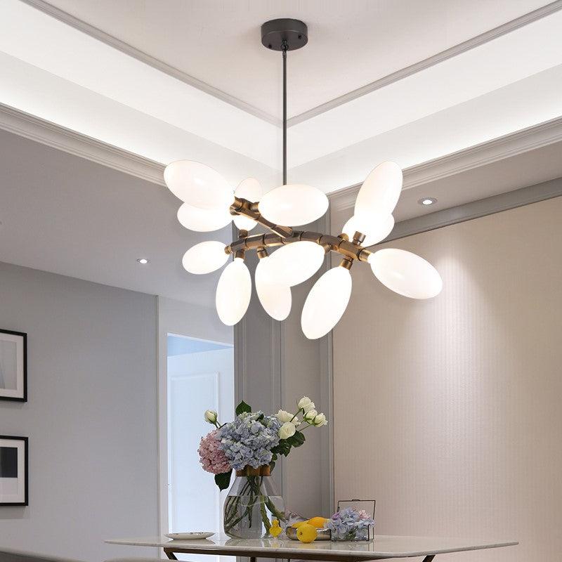 Fashion Grape Artistic Linear Chandelier-MEET LIGHTING