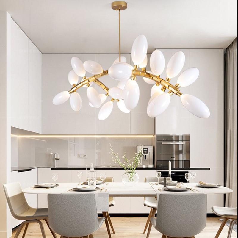 Fashion Grape Linear Chandelier 57" L-MEET LIGHTING