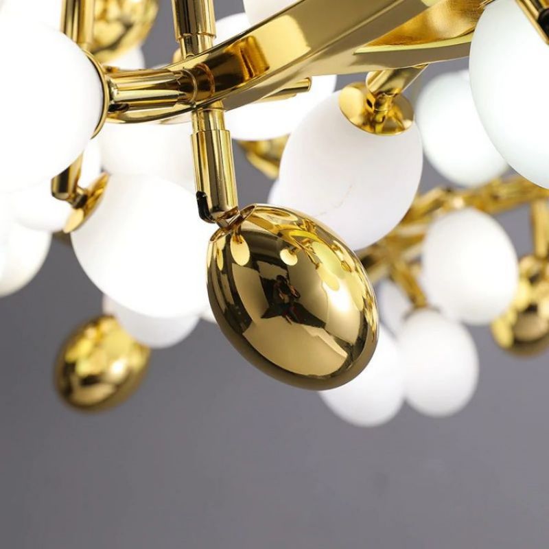 Fashion Grape Linear Chandelier-MEET LIGHTING