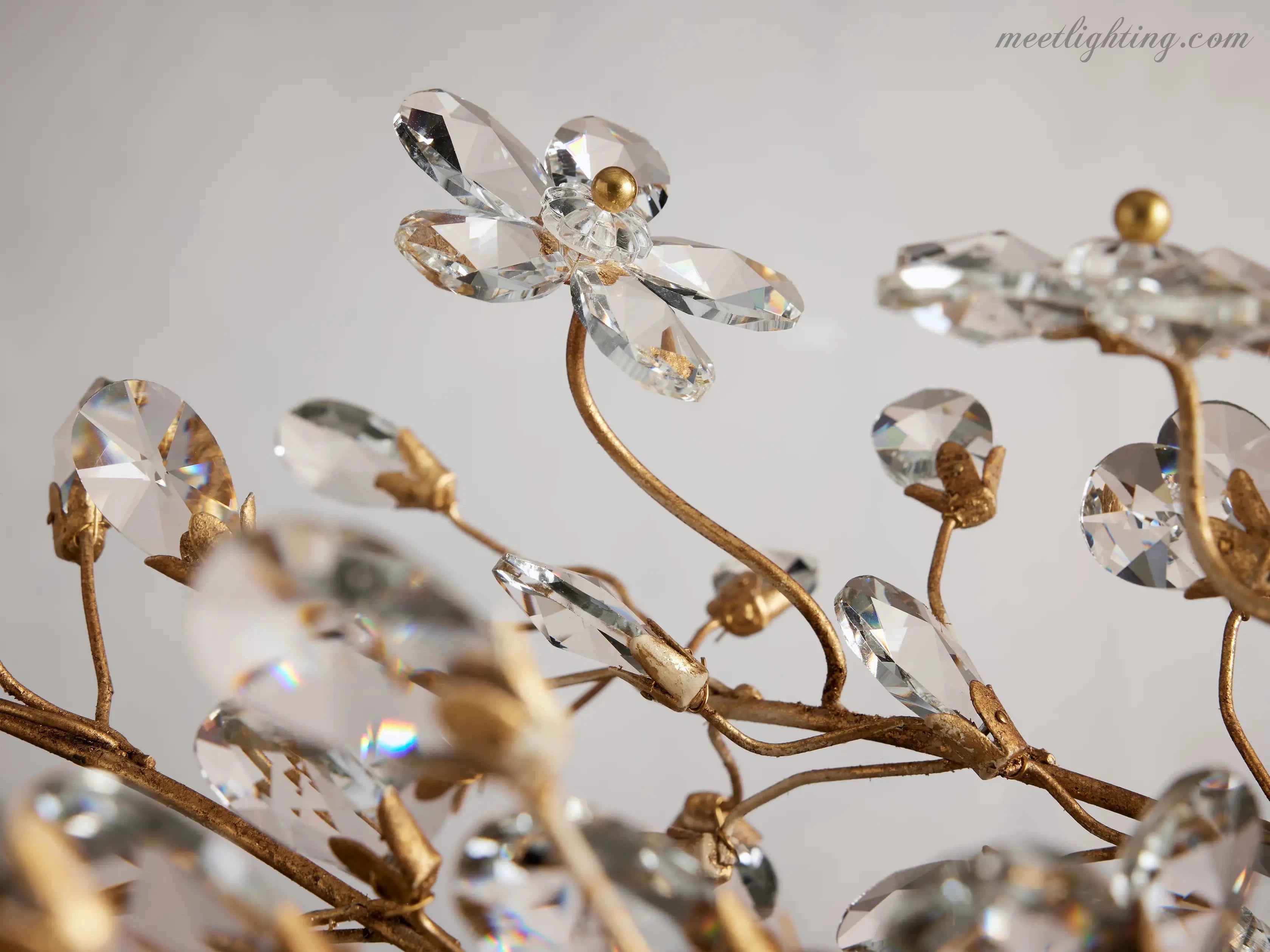 Fiore Linear Chandelier-MEET LIGHTING