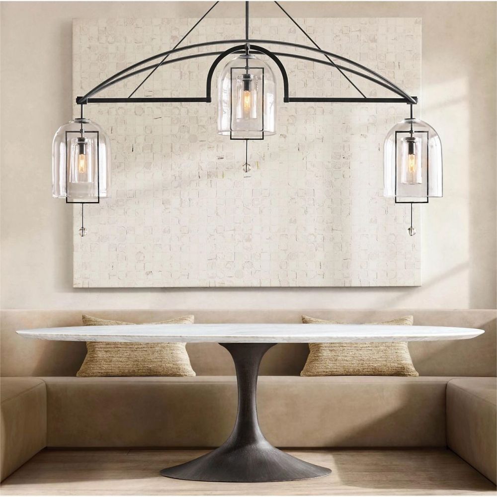 Fulcrum Round Chandelier-MEET LIGHTING