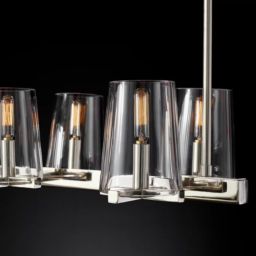 Kuseau Linear Chandelier-MEET LIGHTING