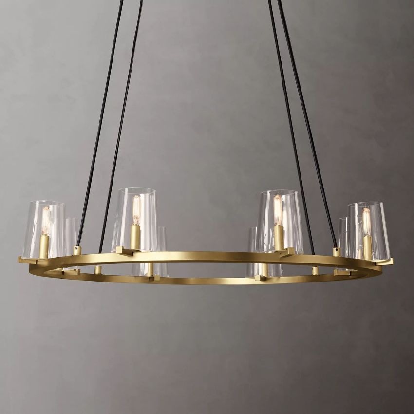 Kuseau Round Chandelier-MEET LIGHTING