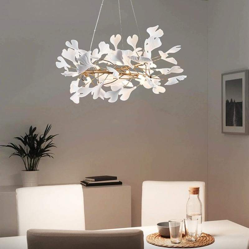 Ginkgo Round Chandelier Custom-MEET LIGHTING