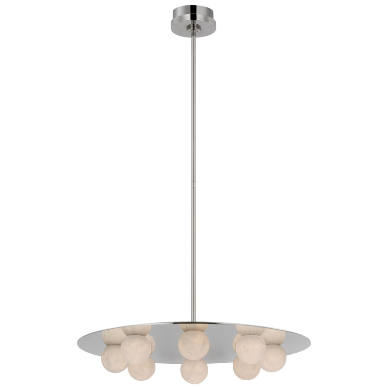 Kelly Wearstler Alabaster Pertica 24" Chandelier-MEET LIGHTING