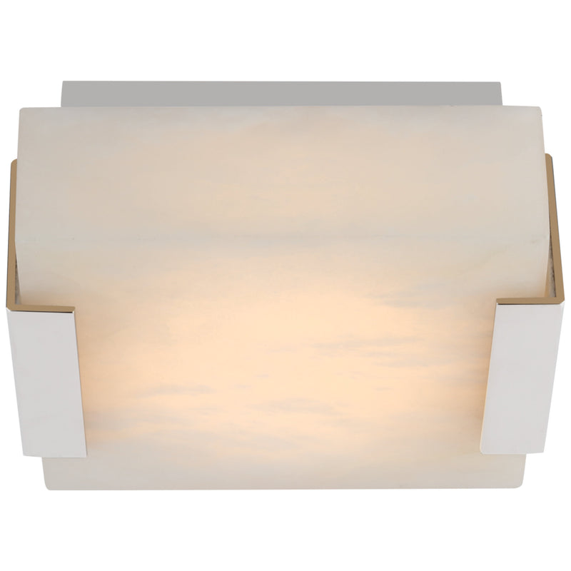 Kelly Wearstler Covet Low Clip Alabaster Flushmount-Meet Lighting