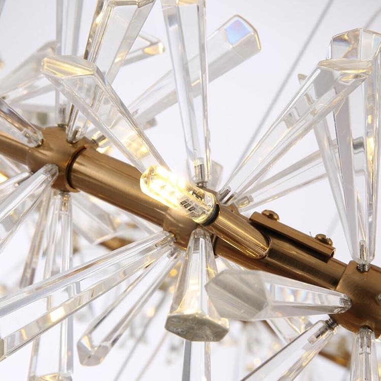 Kylia 2 Tier Ring Crystal Chandelier 72”-MEET LIGHTING