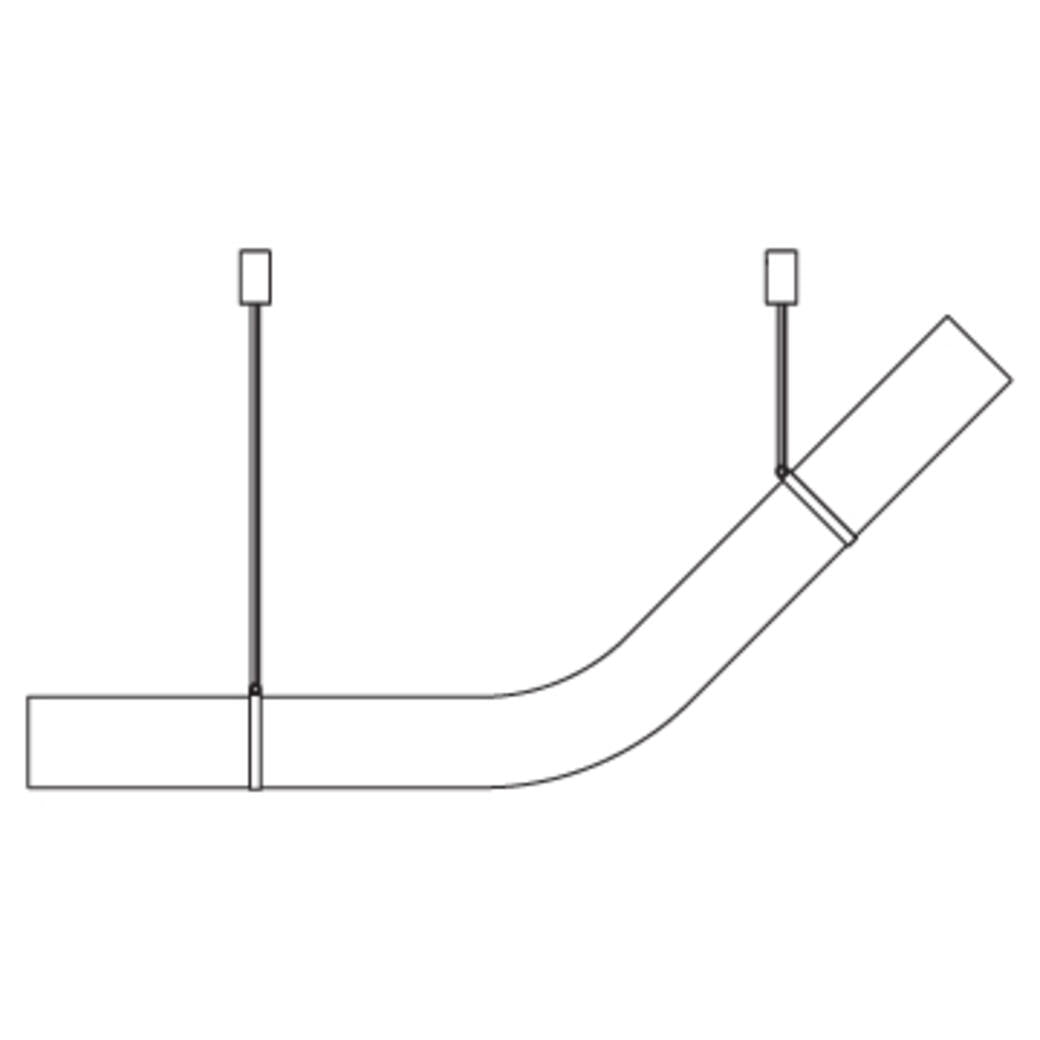Simplicity Alabaster Linear Chandelier-MEET LIGHTING