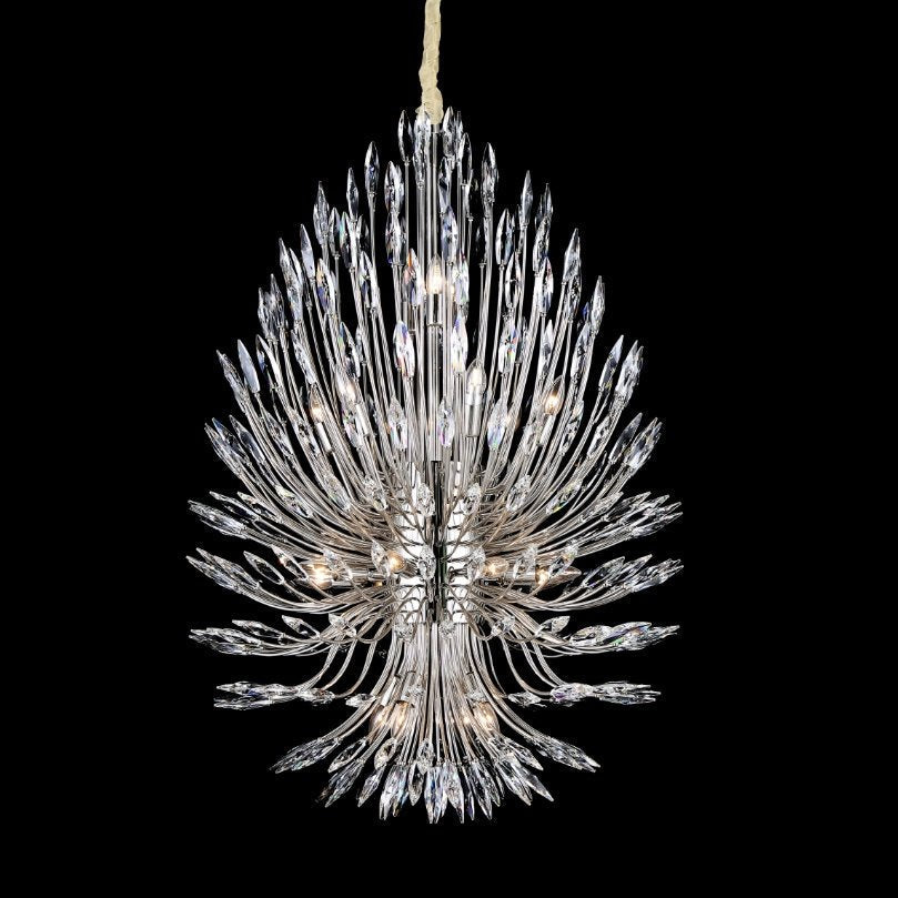 Lily Starburst Crystal Sputnik Chandelier-MEET LIGHTING