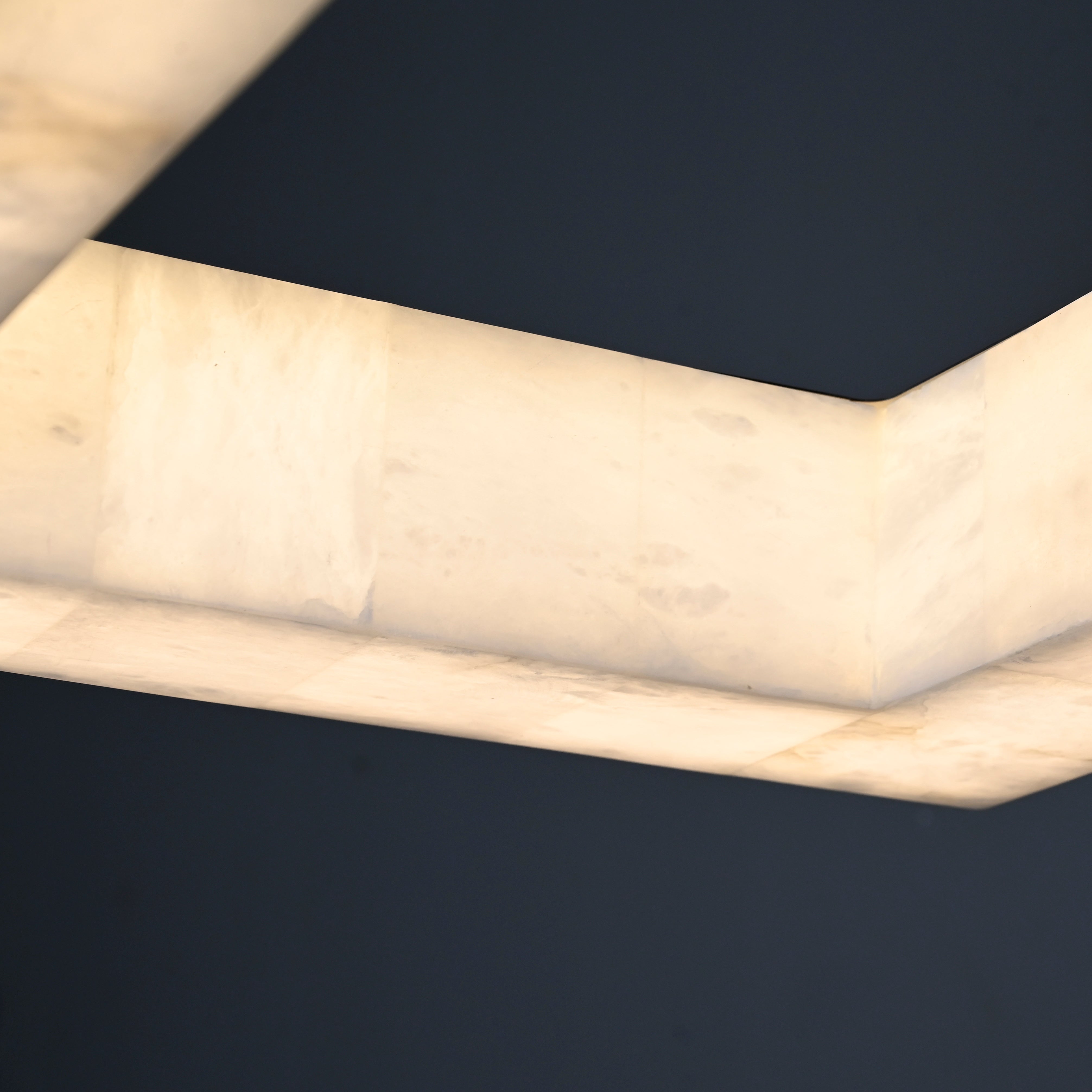 Marble Rivage Rectangle Chandelier 72"-MEET LIGHTING